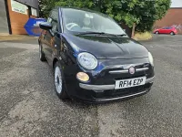 Used Fiat 500 Lounge 85 HP (62 kW) 2014 Black Hatchback