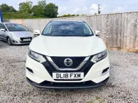 Used Nissan Qashqai N-Connecta 110 HP (80 kW) 2018 White SUV