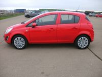 Used Vauxhall Corsa 83 HP (61 kW) 2013 Red Hatchback