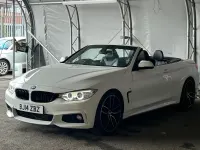 Used BMW 420 Cabriolet M Sport 2014 White Cabriolet