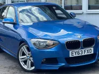Used BMW 118 M Sport 170 HP (125 kW) 2013 Blue Hatchback