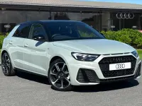 New Audi A1 Sportback Black Edition 2026 Silver Hatchback