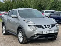 Used Nissan Juke Acenta Premium 110 HP (80 kW) 2015 Silver SUV