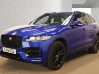 Used Jaguar F-Pace R-Sport 180 HP (132 kW) 2018 Blue SUV
