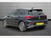 Used VW Golf VIII Active 150 HP (110 kW) 2022 Black Hatchback