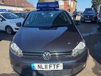Used VW Golf VI Match 122 HP (89 kW) 2011 Blue Hatchback