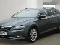 Used Skoda Superb SE Technology 150 HP (110 kW) 2019 Grey Estate