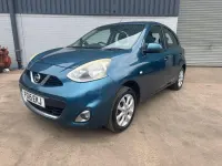 Usata Nissan Micra Acenta 2015 Blu Utilitaria