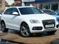 Used Audi Q5 S-line plus 175 HP (128 kW) 2013 White SUV
