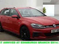 Used VW Golf VII GTD 184 HP (135 kW) 2017 Red Estate