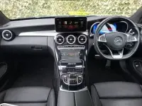 Used Mercedes C63 AMG Premium 476 HP (350 kW) 2018 Blue Coupe