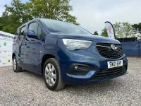 Used Vauxhall Combo S 130 HP (95 kW) 2021 Blue MPV