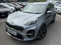 Usado Kia Sportage GT-Line 136 HP (100 kW) 2019 Prateado SUV