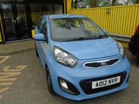 Used Kia Picanto Air 68 HP (50 kW) 2012 Blue Hatchback