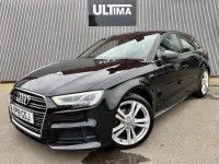 Used Audi A3 S-Line 116 HP (85 kW) 2019 Black Sedan