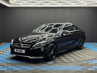 Used Mercedes C220 AMG line 2014 Black Sedan