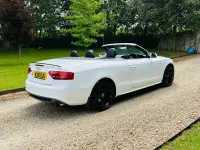 Used Audi A5 Cabriolet S-Line 2011 White Cabriolet