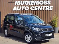 Used Peugeot Rifter Allure 110 HP (80 kW) 2019 Black MPV