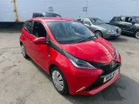 Used Toyota Aygo X-play 69 HP (50 kW) 2016 Red Hatchback