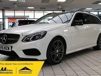 Used Mercedes E220 Premium 2016 White Estate