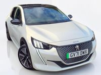 Used Peugeot e-208 GT 100 kW (136 HP) 2021 White Hatchback