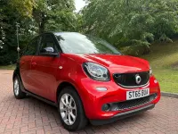 Used Smart ForFour Passion 2015 Red Hatchback