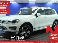 Used VW Touareg R-line 262 HP (192 kW) 2015 White SUV