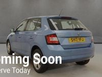 Used Skoda Fabia SE 110 HP (80 kW) 2017 Blue Hatchback