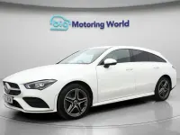 Used Mercedes CLA250e Shooting Brake AMG line 2022 White Estate