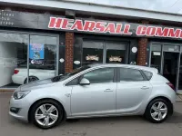 Used Vauxhall Astra SRi 165 HP (121 kW) 2013 Silver Hatchback