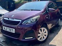 Used Peugeot 108 Active 68 HP (50 kW) 2015 Purple Hatchback