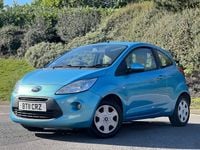 Used Ford Ka S 69 HP (50 kW) 2011 Blue Hatchback