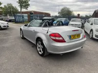 Used Mercedes SLK200 2007 Silver Cabriolet