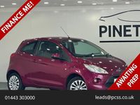 Used Ford Ka Zetec 69 HP (50 kW) 2015 Red Hatchback