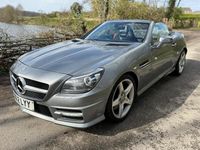Begagnad Mercedes SLK250 AMG 2012 Silver Cab