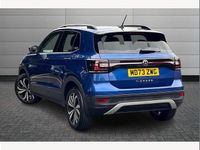 Used VW T-Cross Black Edition 110 HP (80 kW) 2023 Blue SUV