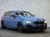 Used BMW 118 M Sport 136 HP (100 kW) 2015 Blue Hatchback