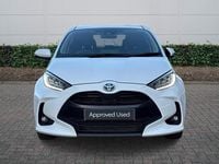 Used Toyota Yaris Hybrid Design 2023 White Hatchback