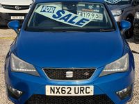 Used Seat Ibiza FR 105 HP (77 kW) 2012 Blue Hatchback