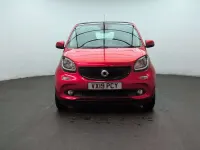 Used Smart ForFour Premium 71 HP (52 kW) 2019 Red Hatchback