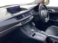 Used Lexus CT200h 136 HP (100 kW) 2018 Red Hatchback