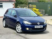 Used VW Golf VI GT 140 HP (102 kW) 2010 Blue Hatchback