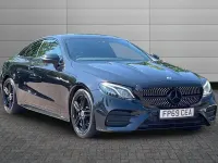 Used Mercedes E220 AMG line 191 HP (140 kW) 2019 Black Coupe