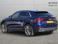 Used Audi Q8 S-Line 340 HP (250 kW) 2024 Blue SUV
