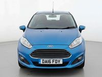 Used Ford Fiesta Titanium 2016 Blue Hatchback