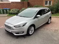 Used Ford Focus Zetec 120 HP (88 kW) 2017 Silver Estate