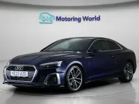 Used Audi A5 S-Line 150 HP (110 kW) 2023 Blue Coupe
