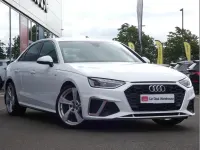Used Audi A4 S-Line 161 HP (118 kW) 2020 White Sedan