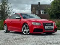 Used Audi RS5 Comfort 450 HP (330 kW) 2011 Red Coupe
