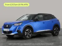 Used Peugeot e-2008 GT 100 kW (136 HP) 2023 Blue SUV